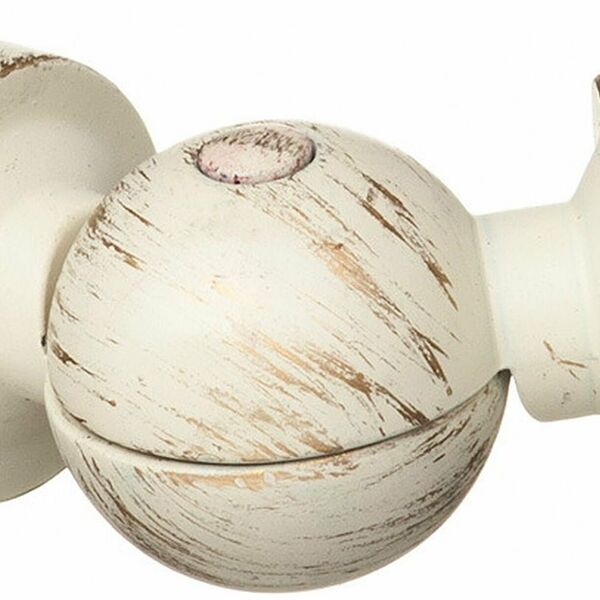 Эркер для карниза Home Access алюминиевый белый d20 мм 1 шт