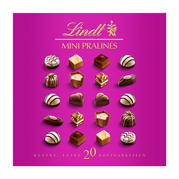 

Шоколадные конфеты Lindt Пралине Мини микс, 100г