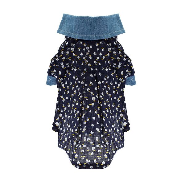 Рубашка для собак XL синий (унисекс)