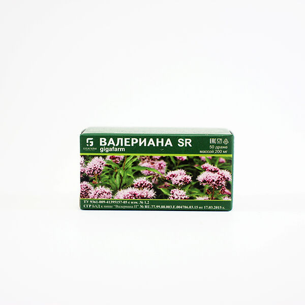 Валериана SR таблетка N50