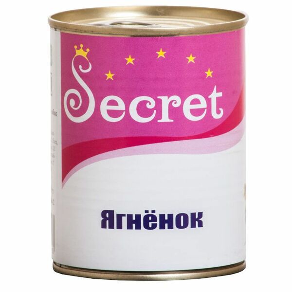 Консерва Secret для собак ягненок 850 г