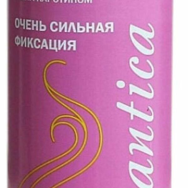 Лак для волос Romantica очень сильная фиксация с - каротином, 145 мл