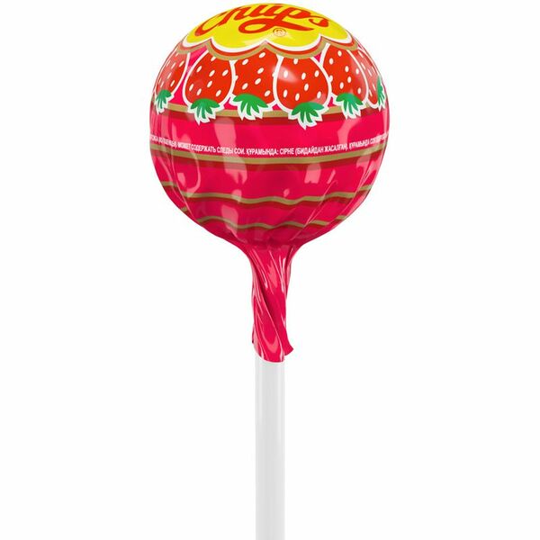 Карамель  со вкусом клубники ТМ Чупа Чупс