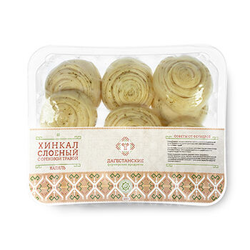 Хинкал слоёный с ореховой травой халяль, «Дагестанские фермерские продукты», 400 г, Россия