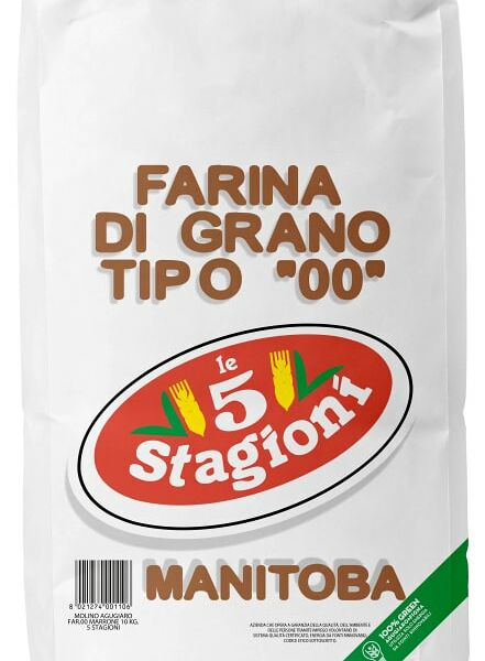 Мука Le 5 Stagioni из мягких сортов пшеницы Манитоба 10кг