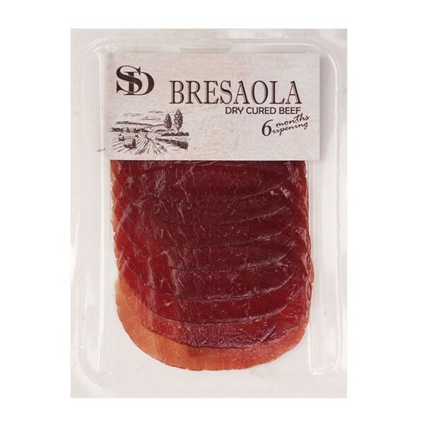 Мясная нарезка Сытный Дом Брезаола сыровяленая категории А