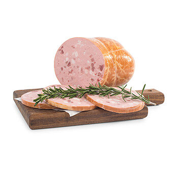 Колбаса вареная «Телячья» синюга ГОСТ, «Клинский мясокомбинат», Россия