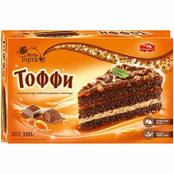 Торт Черемушки Тоффи 380 г