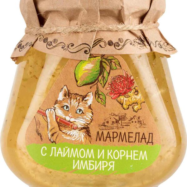 Мармелад желейный формовой Мармеладная сказка с лаймом и корнем имбиря