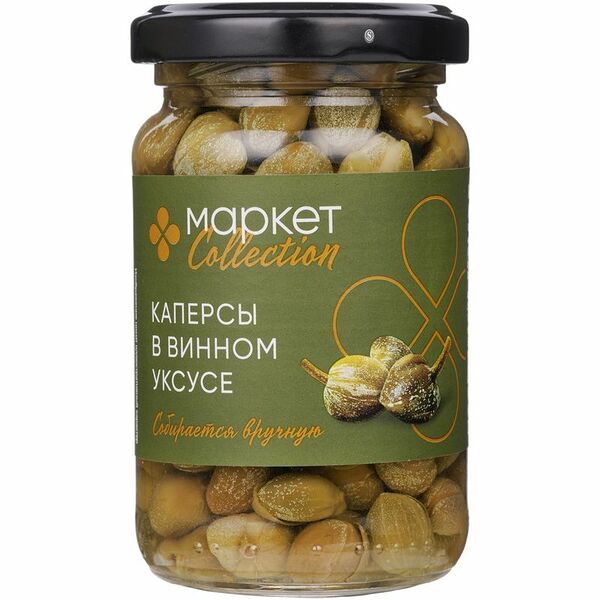 Каперсы в винном уксусе Market Collection, 105г