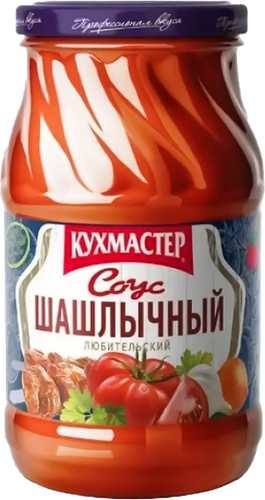 

Соус томатный Кухмастер Шашлычный 480 г