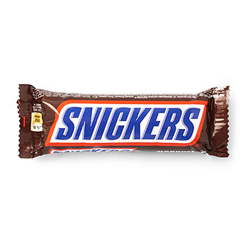 Snickers шоколадный батончик с карамелью, арахисом и нугой 50.5 г