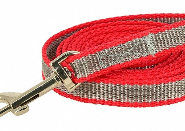 Каскад поводок капроновый усиленный 20 мм х 2 м., Красный