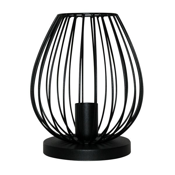 Лампа настольная Шалот, черный