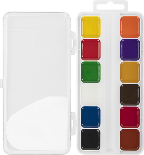 

Краски акварельные медовые Brauberg Kids 12 цветов, арт. 192282