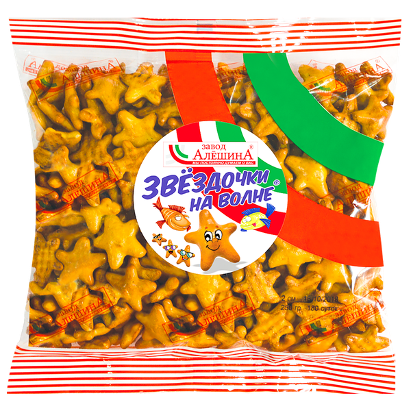 Крекер Завод Алёшина Звездочки на волне