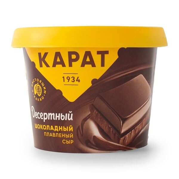 Сыр плавленый Карат шоколадный 30%, 230г