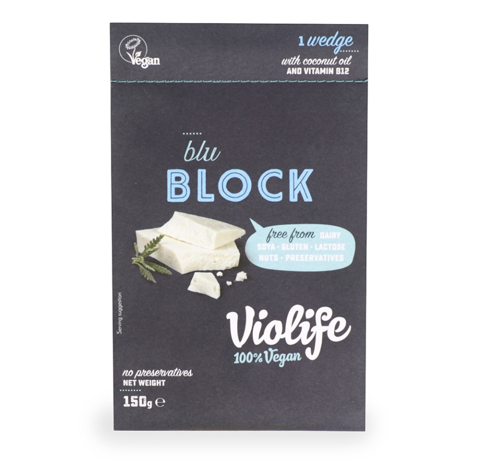 

Продукт веганский Violife со вкусом сыра с голубой плесенью 150 г
