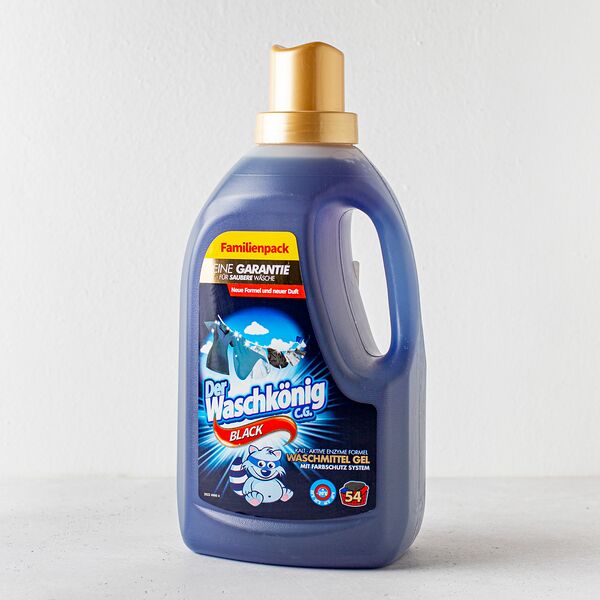 Гель для стирки черного белья Der Waschkonig Black, 54 стирки