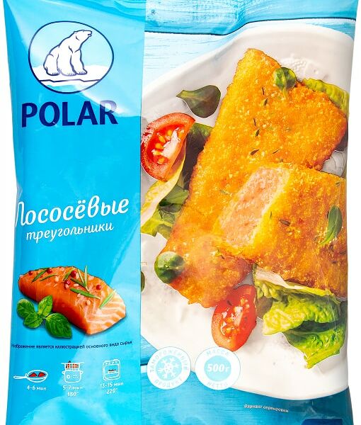 Треугольники лососевые Polar обжаренные 500г