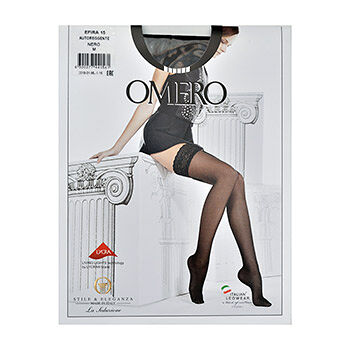 Чулки Omero Efira autoreggente цвет Nero 15 den размер M Италия
