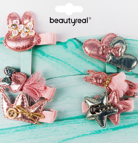 

Набор заколок для волос BEAUTYREAL Арт. 81ZY1202037, 6шт