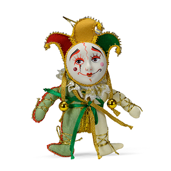 

Ёлочная игрушка Кукольная мастерская на Ланском Арлекин, Россия