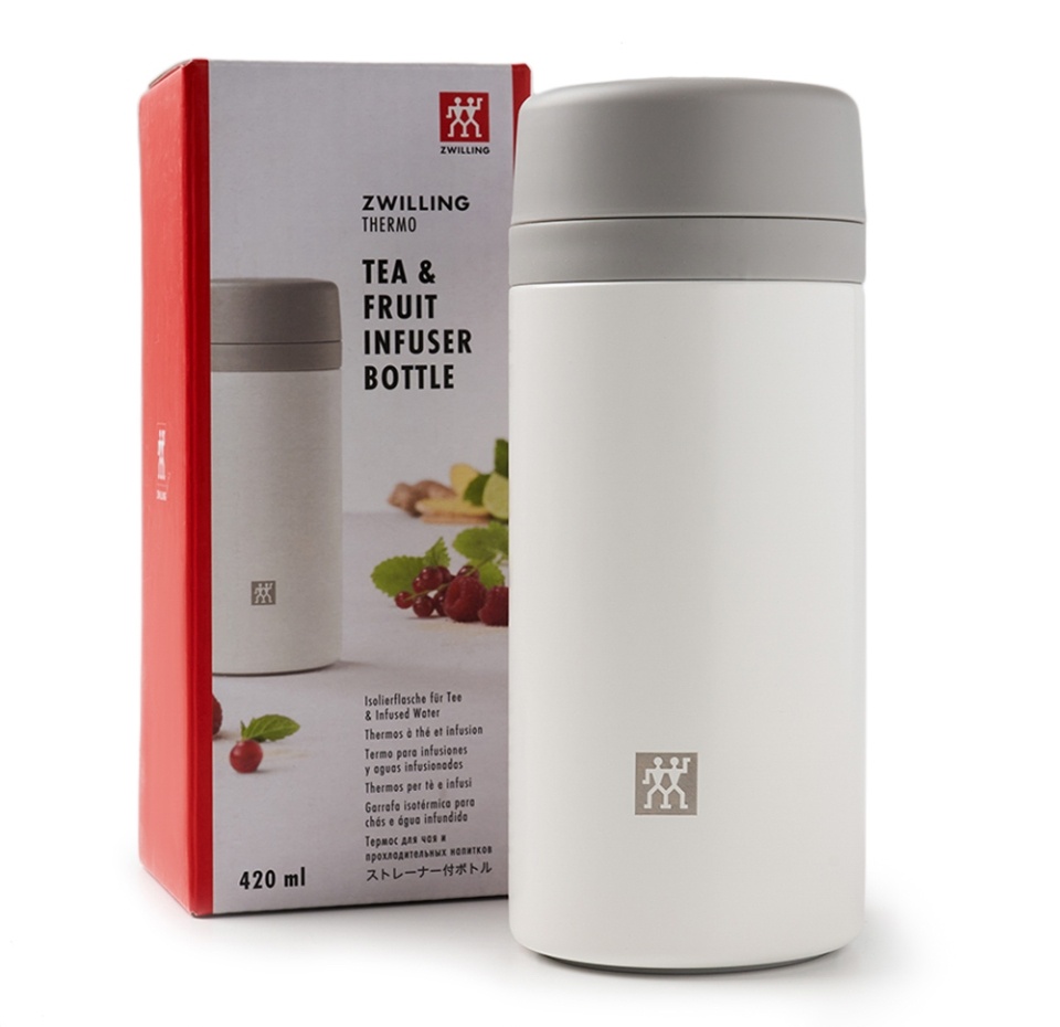 

Термос Zwilling для чая и фруктовой воды белый 420 мл 1 шт.