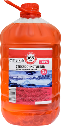 

Стеклоочиститель 365 ДНЕЙ до -10 градусов, 3л