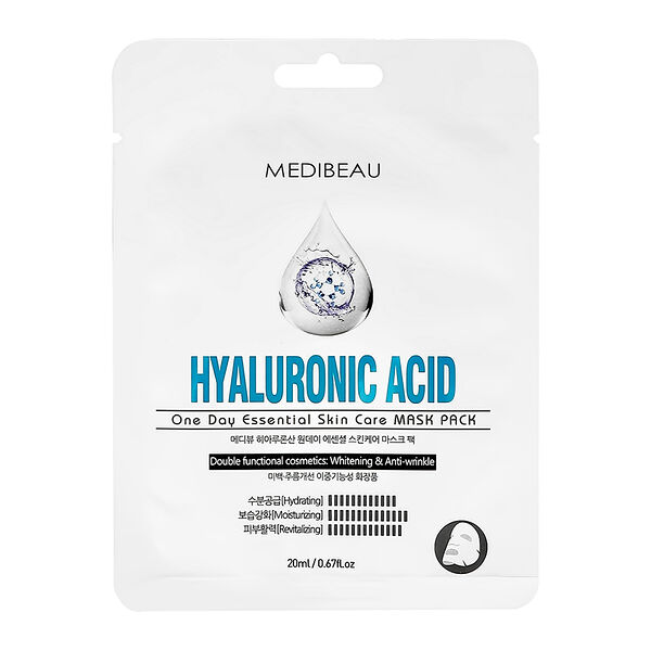 Маска для лица Medibeau с гиалуроновой кислотой (увлажняющая) 20 мл