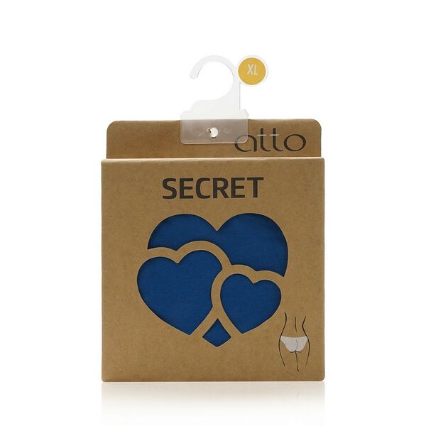 Женские трусы - слипы Atto Secret , Васильковый , XL
