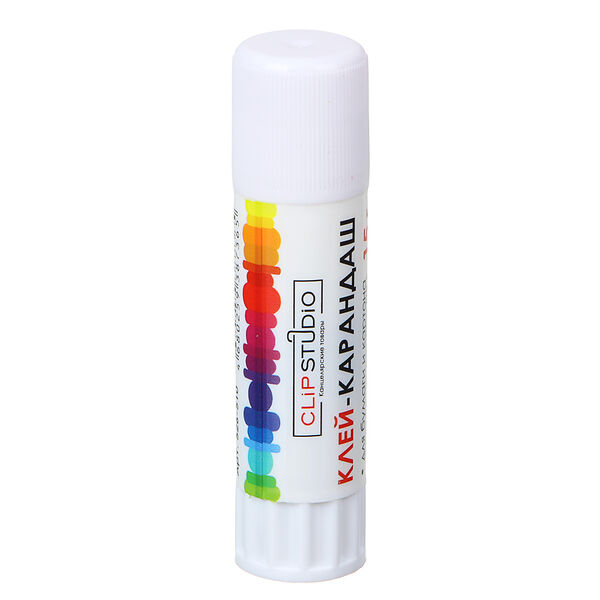 Клей-карандаш Clipstudio на основе pva 15 г