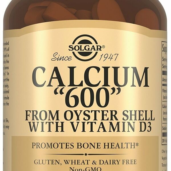 Solgar Calcium 600 таблетки 60 шт 