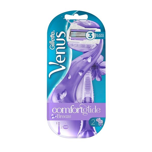 Бритва женская Gillette Venus ComfortGlide Breeze, со сменной кассетой