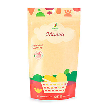 Сухофрукты Зеленика Манго (без сахара)