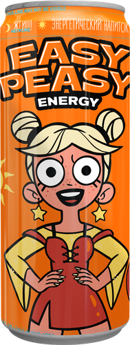 

Энергетический напиток Easy Peasy Манго-апельсин газированный 450 мл