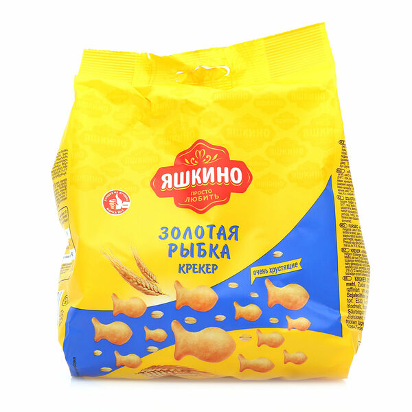 Крекер золотая рыбка ТМ Яшкино