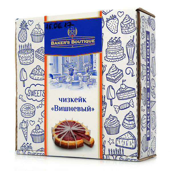 Чизкейк вишневый, Bakers boutique, 16 порций замороженный