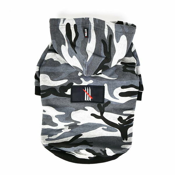 Толстовка для собак с капюшоном 