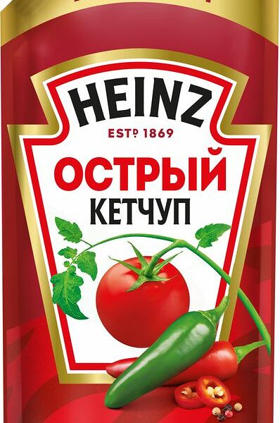 Кетчуп Heinz томатный острый