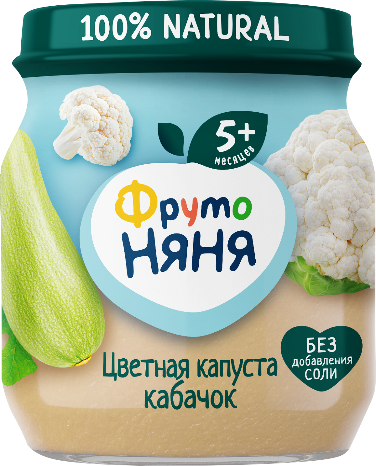 

Пюре детское Фруто Няня из цветной капусты и кабачков с 5 месяцев
