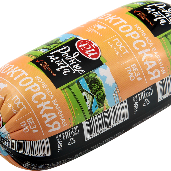 Колбаса РМ МАМАДЫШ Докторская вар. мясной продукт кат. А вес 