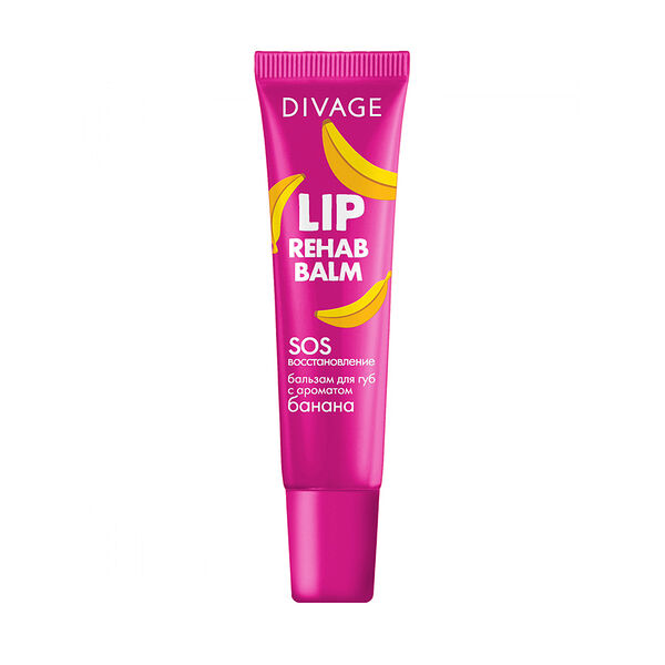 Бальзам для губ Divage Lip Rehab Balm Банан