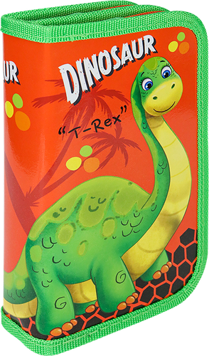 

Пенал PROFIT 2 секции, большой, в ассортименте