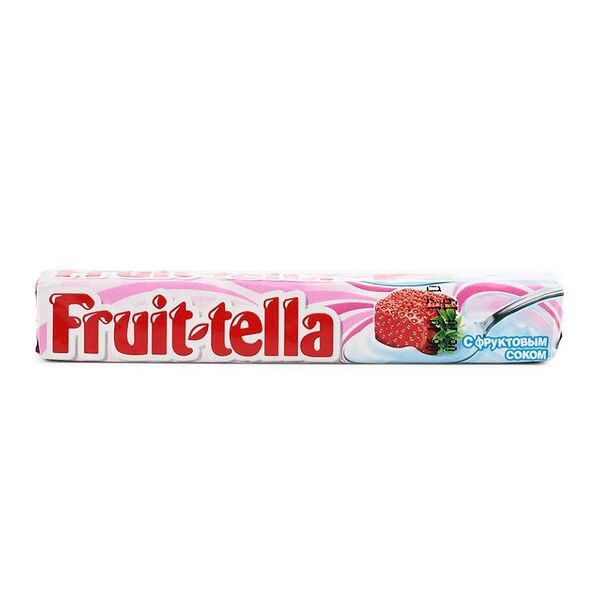 Конфеты Fruittella жевательные со вкусом клубничного йогурта, 41 г