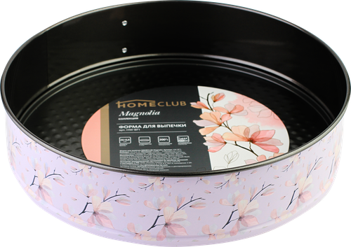 

Форма для выпечки Homeclub Magnolia разъемная круглая 26 см