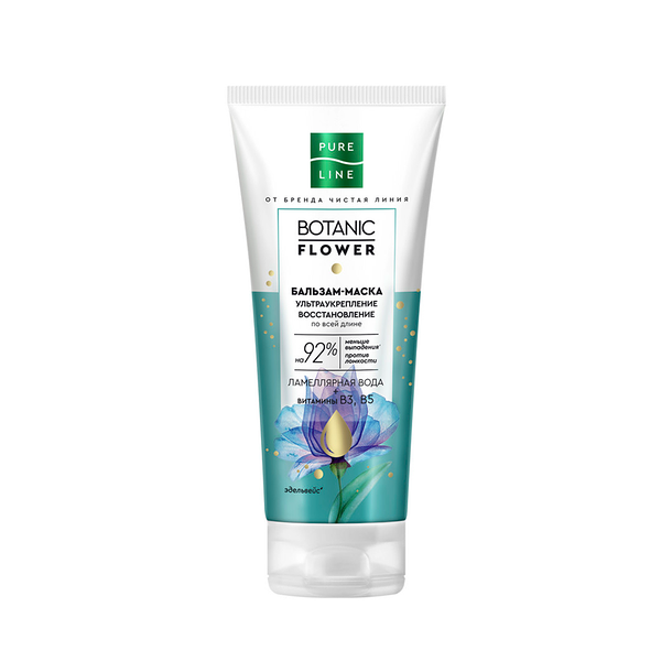 Бальзам-маска для волос Чистая Линия Ультраукрепление 