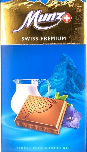 Шоколад Munz Молочный 100г