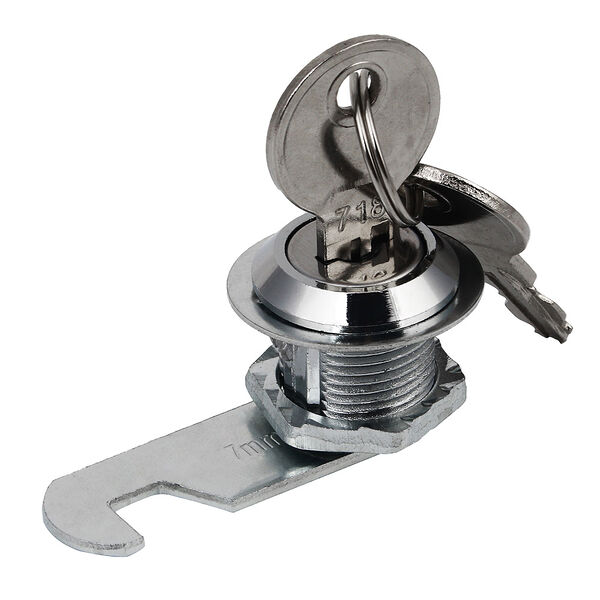 Ермак замок почтовый, длина резьбы 16мм, 2 ключа в комплекте, металл