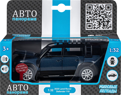 

Машинка Автопанорама Внедорожник 1:32-34, в ассортименте